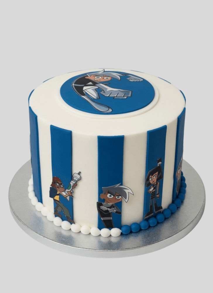 Admirable Danny Phantom Cake Design