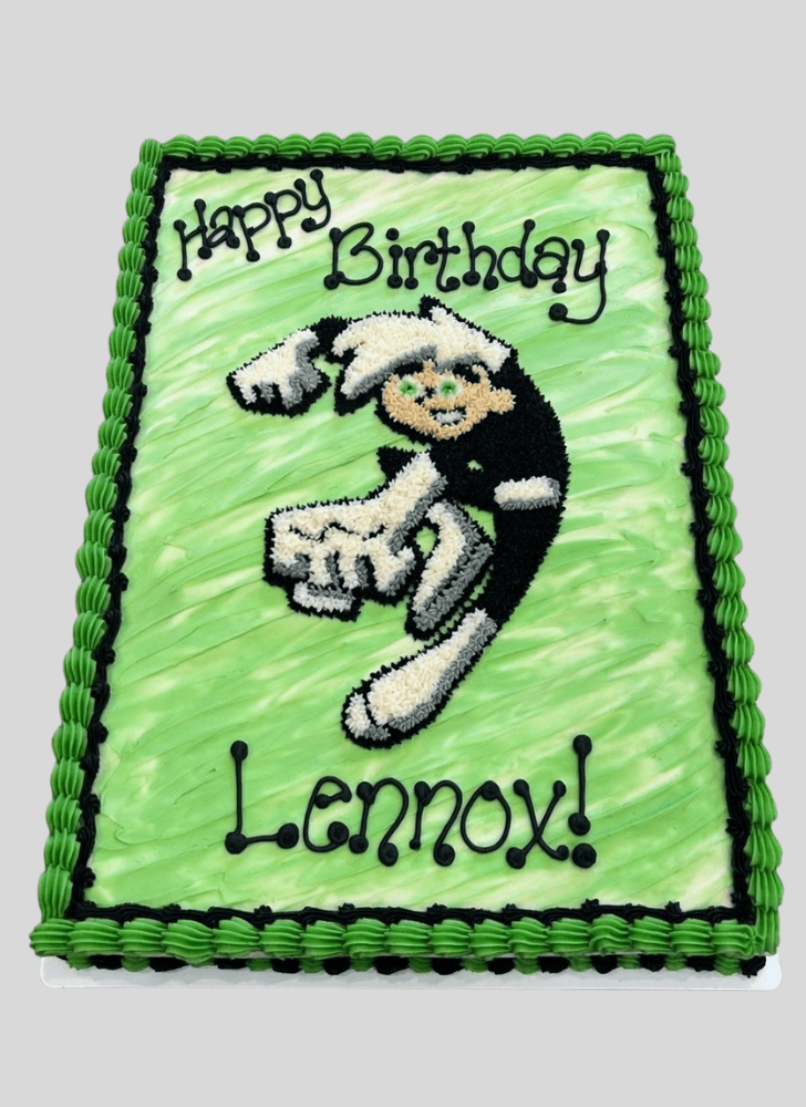 Beauteous Danny Phantom Cake