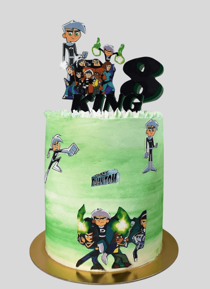 Classy Danny Phantom Cake