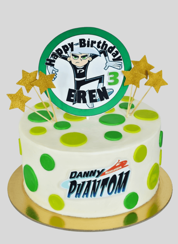 Delicate Danny Phantom Cake