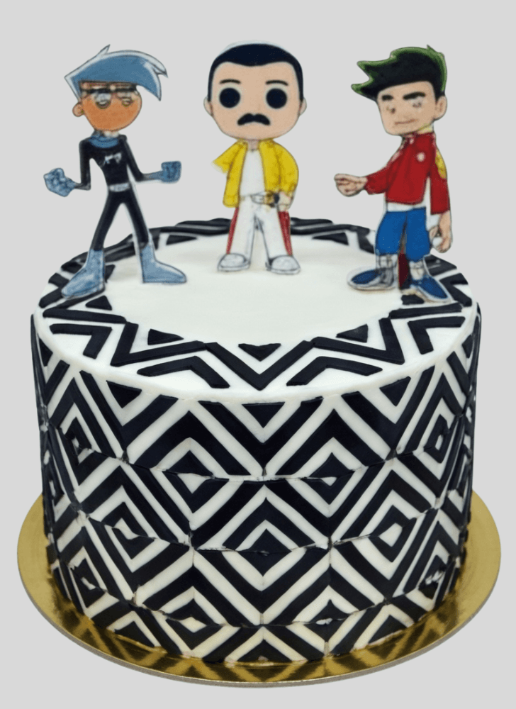 Exquisite Danny Phantom Cake