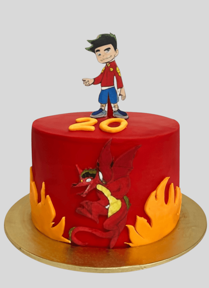 Fair Danny Phantom Cake