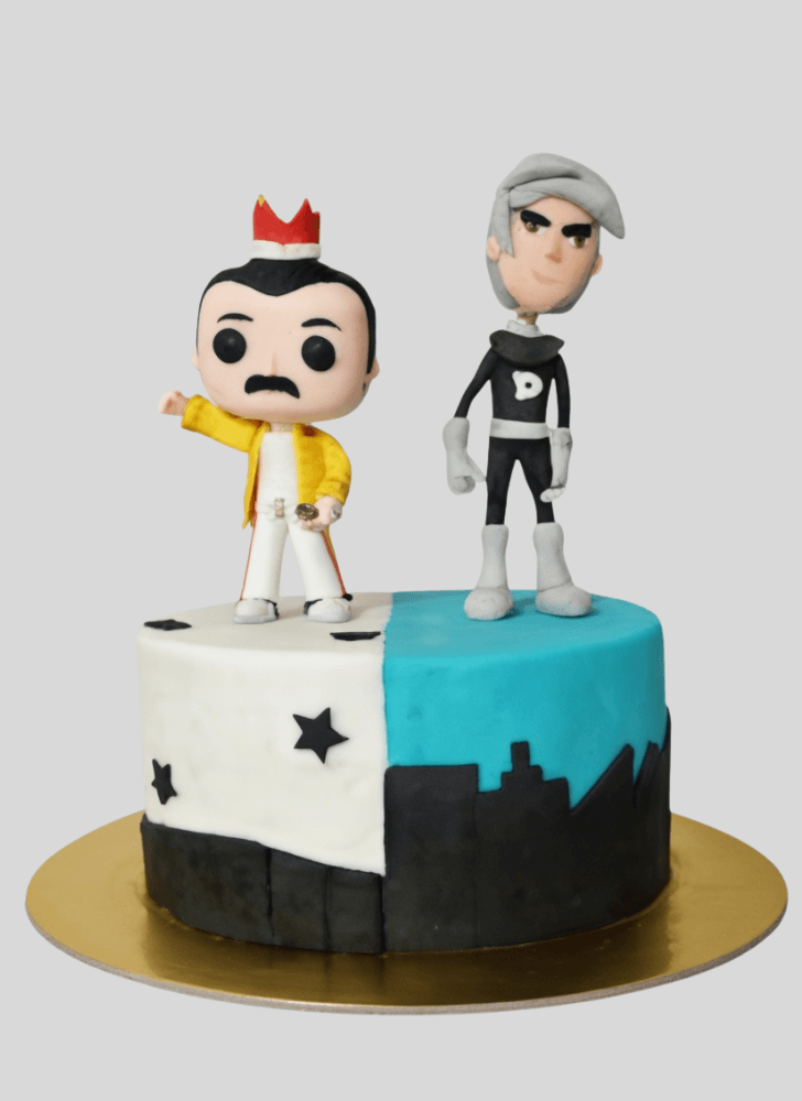 Good Looking Danny Phantom Cake