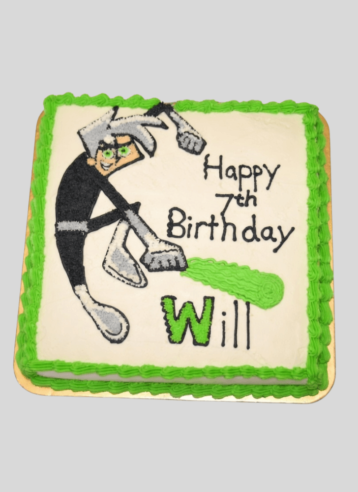 Handsome Danny Phantom Cake