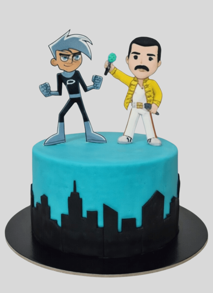 Ideal Danny Phantom Cake
