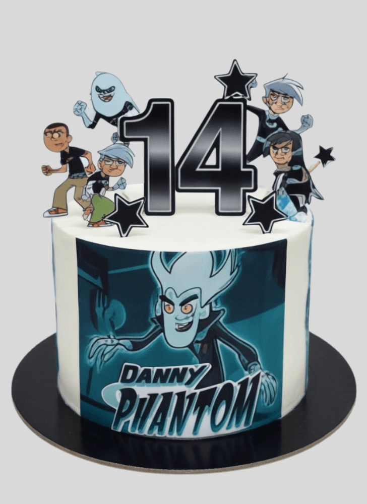 Inviting Danny Phantom Cake