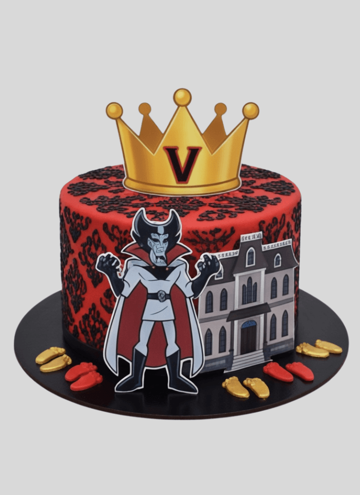 Lovely Danny Phantom Cake Design