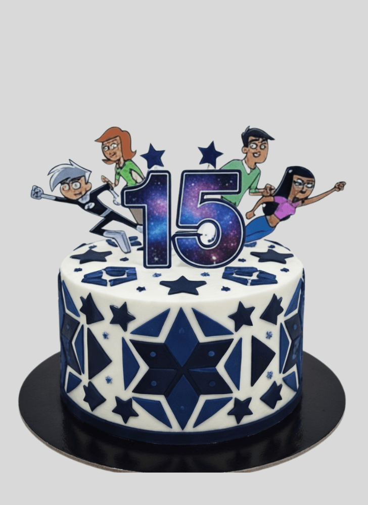 Mesmeric Danny Phantom Cake