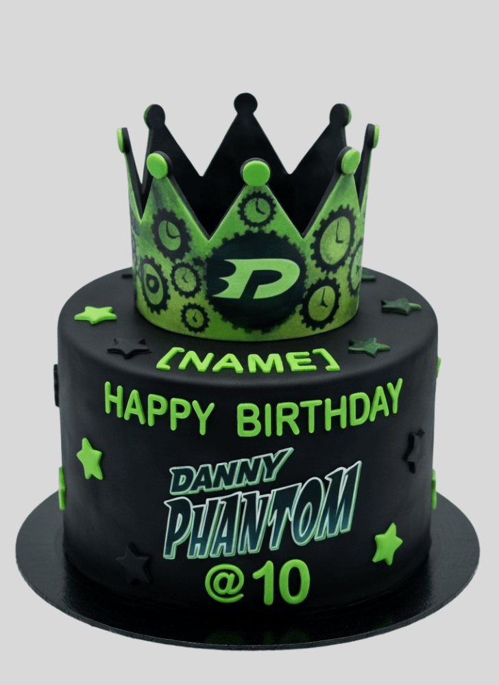 Pleasing Danny Phantom Cake