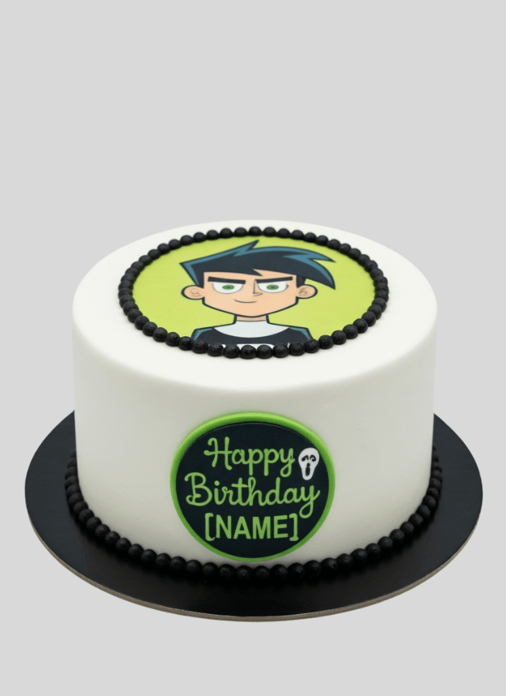 Pretty Danny Phantom Cake