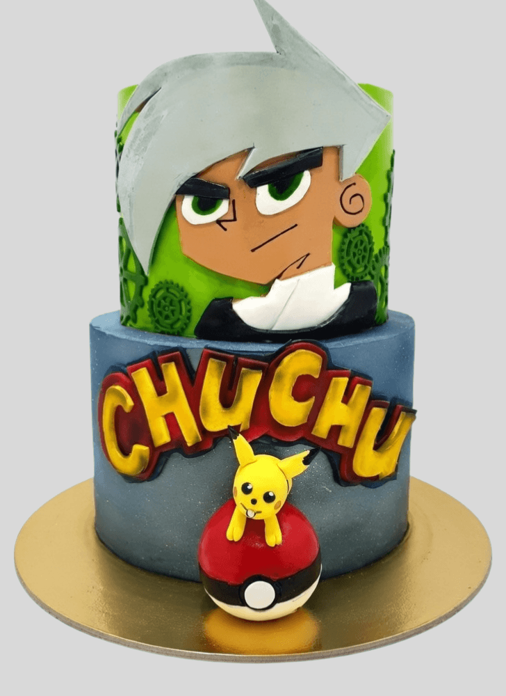 Wonderful Danny Phantom Cake Design