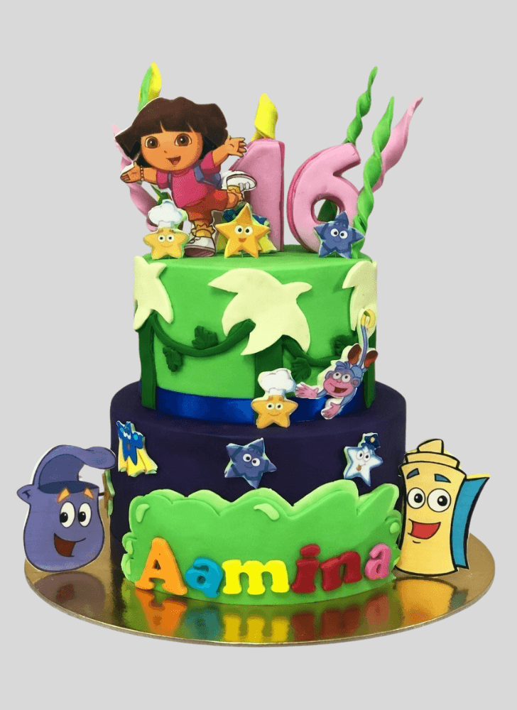 Alluring Dora The Explorer Cake