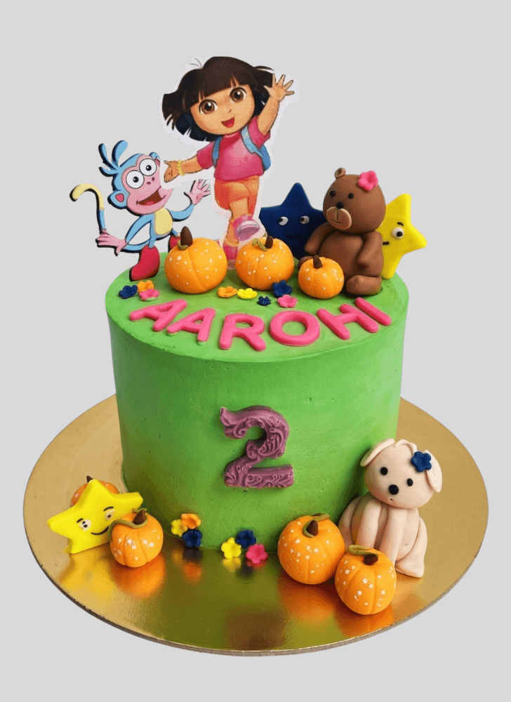 Angelic Dora The Explorer Cake