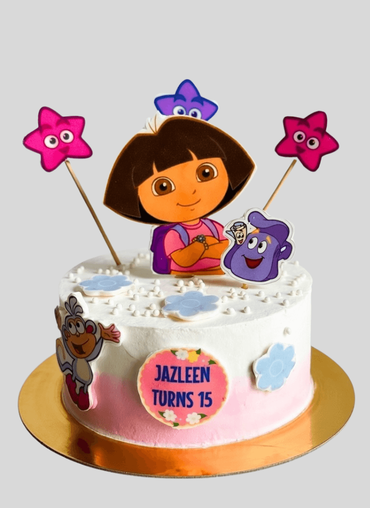 Appealing Dora The Explorer Cake