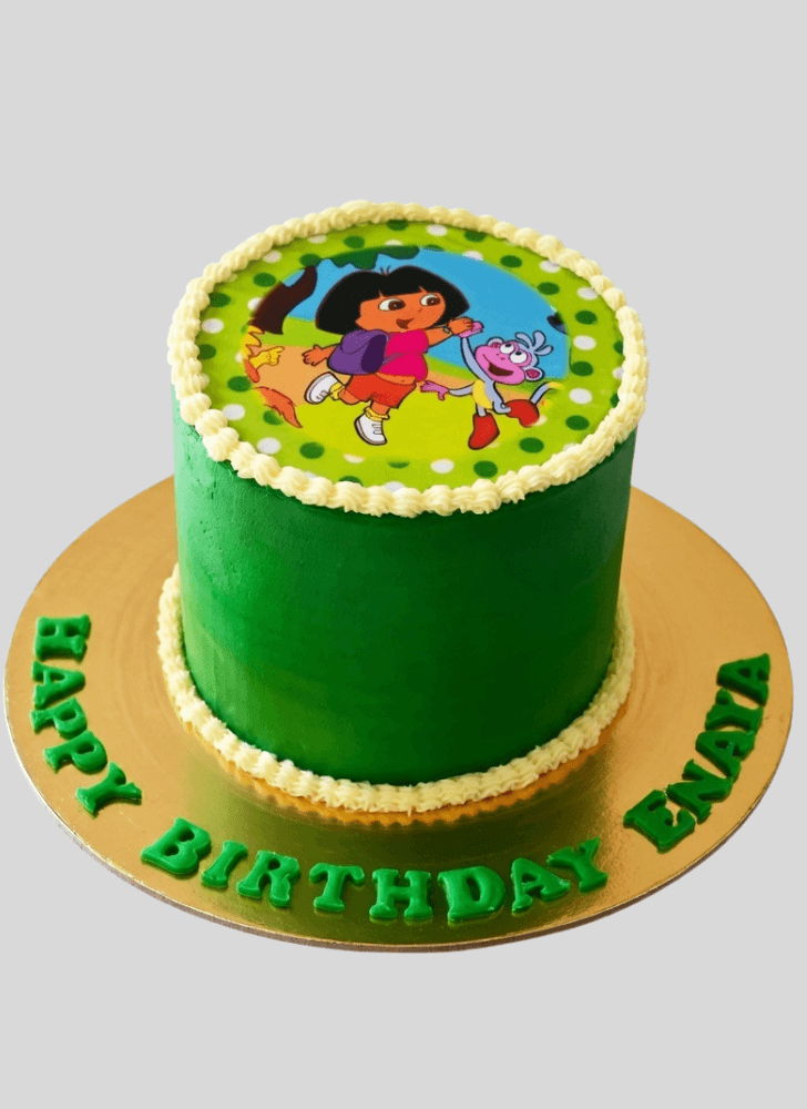 Enticing Dora The Explorer Cake