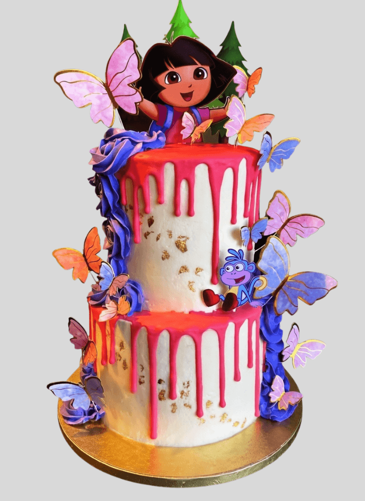 Excellent Dora The Explorer Cake