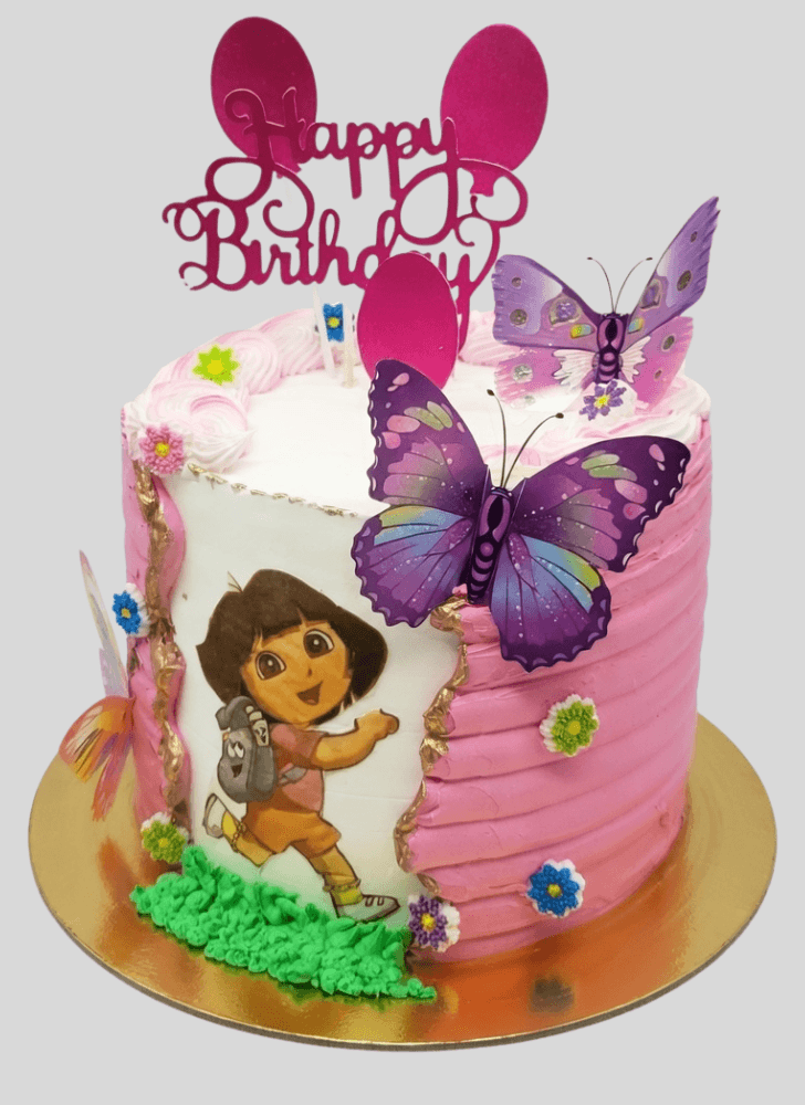 Fair Dora The Explorer Cake