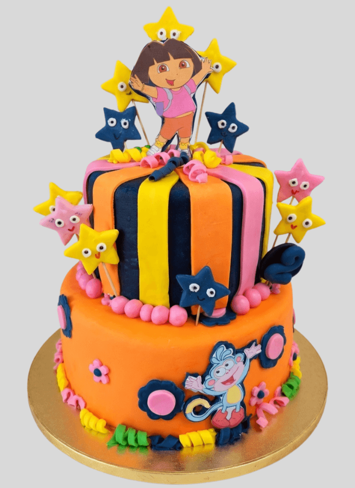 Fine Dora The Explorer Cake