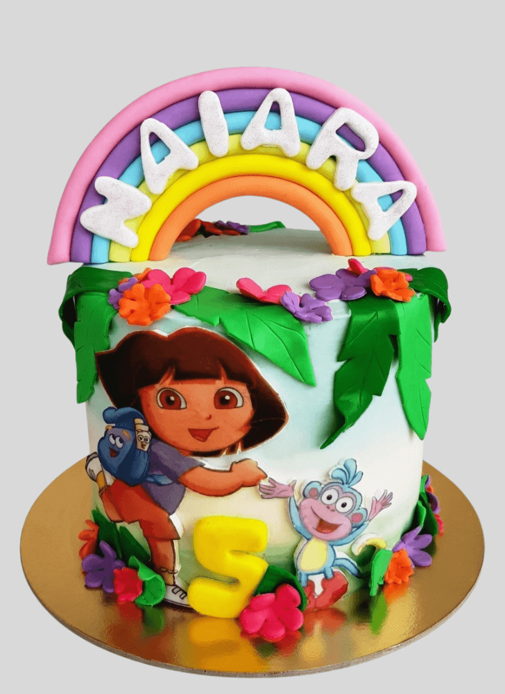 Ideal Dora The Explorer Cake