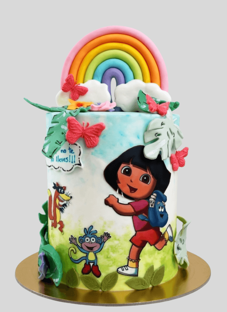 Magnetic Dora The Explorer Cake
