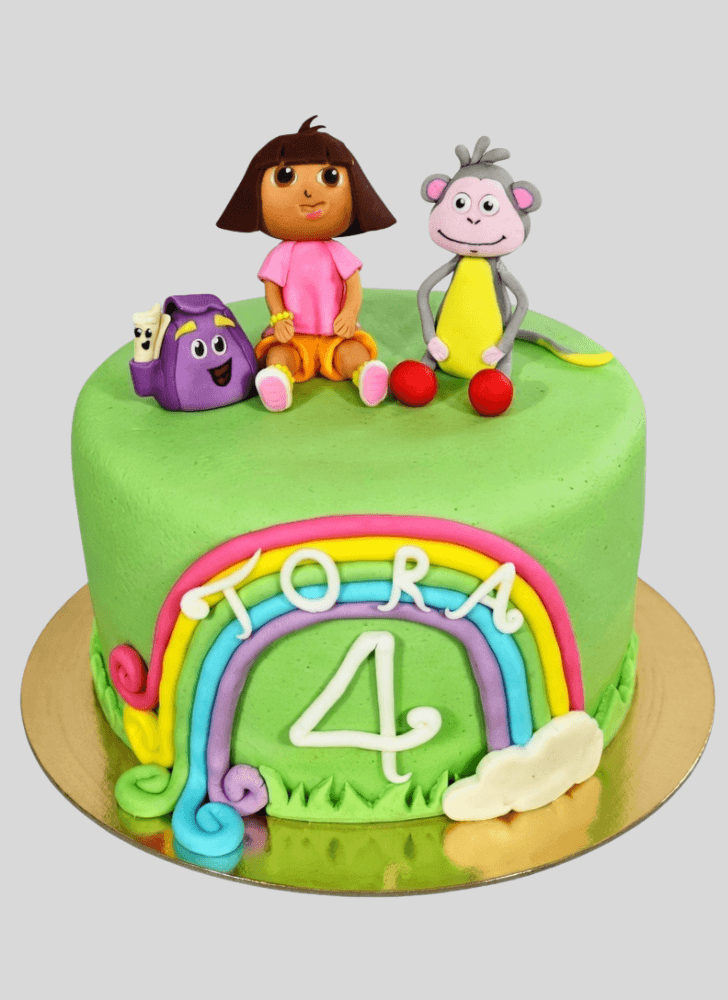 Magnificent Dora The Explorer Cake