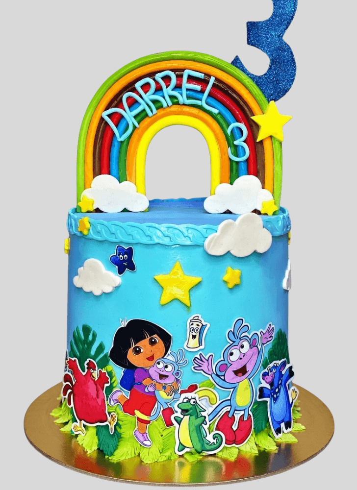 Nice Dora The Explorer Cake