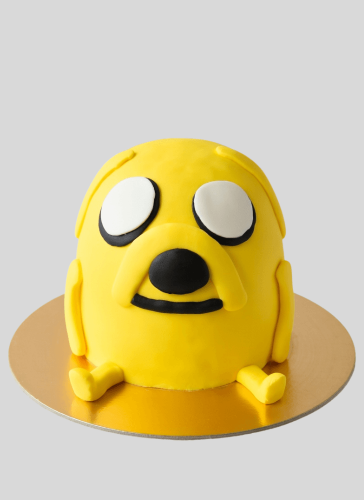 Admirable Jake The Dog Cake Design
