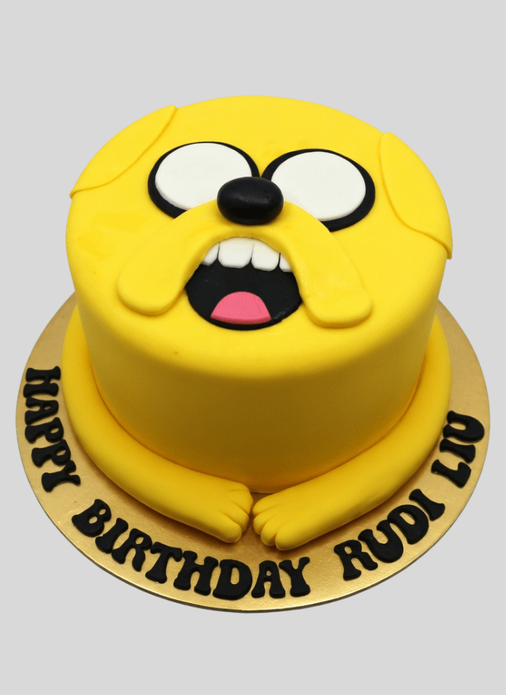 Adorable Jake The Dog Cake