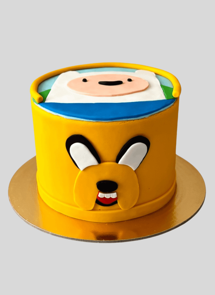 Angelic Jake The Dog Cake
