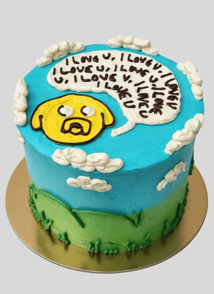 Beauteous Jake The Dog Cake