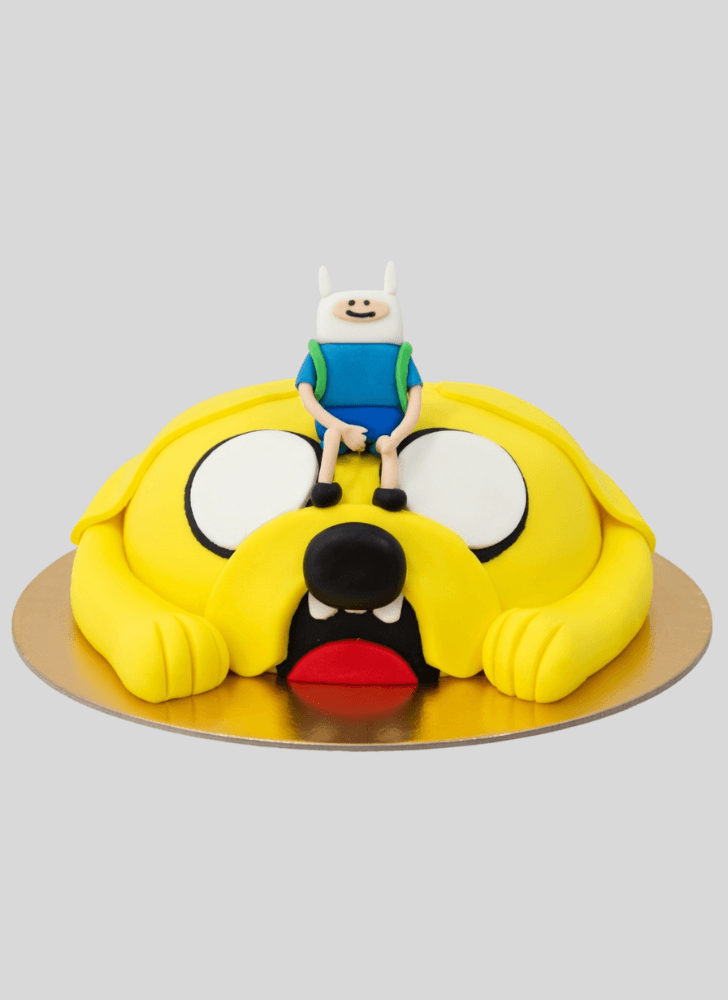 Comely Jake The Dog Cake