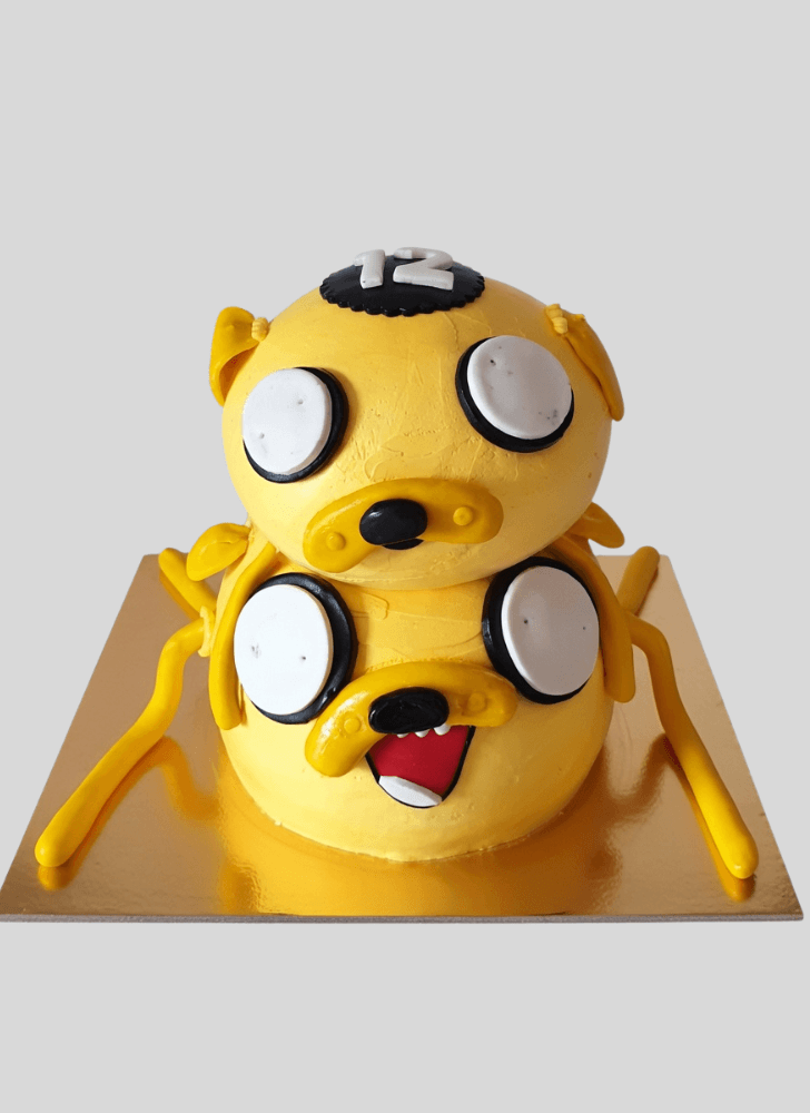 Cute Jake The Dog Cake