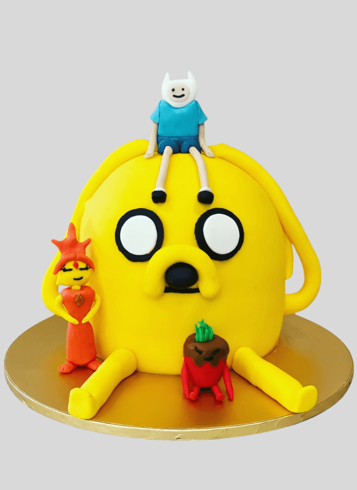 Dazzling Jake The Dog Cake