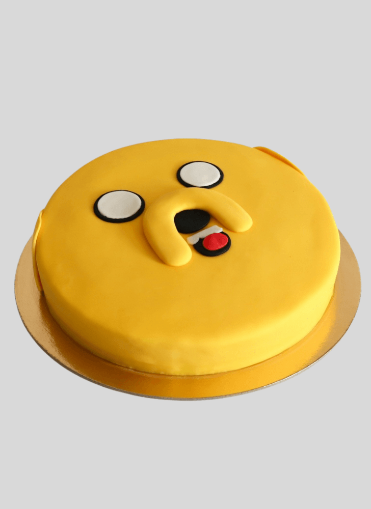Delicate Jake The Dog Cake