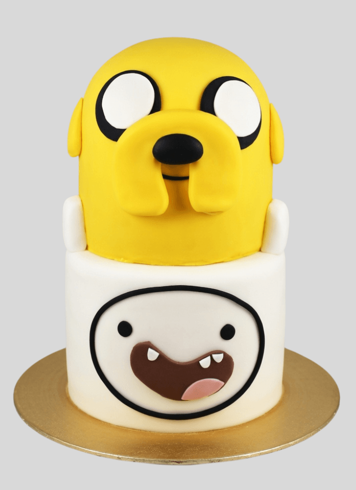 Delightful Jake The Dog Cake