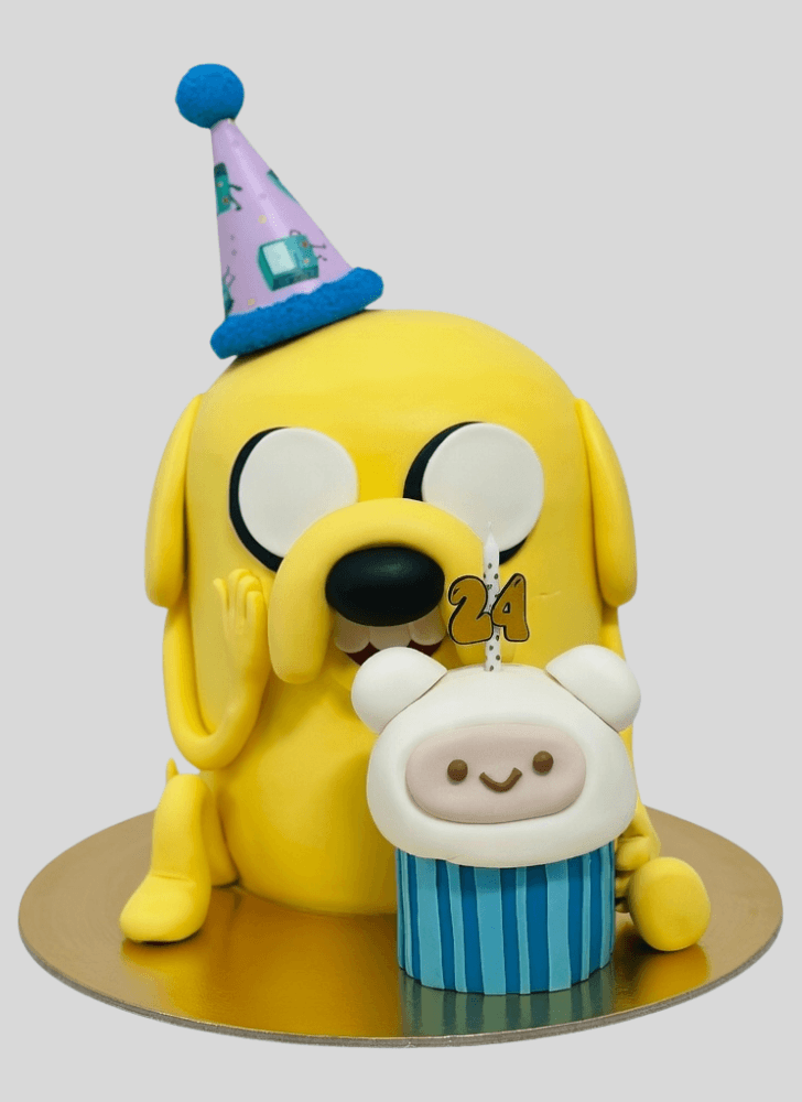 Exquisite Jake The Dog Cake