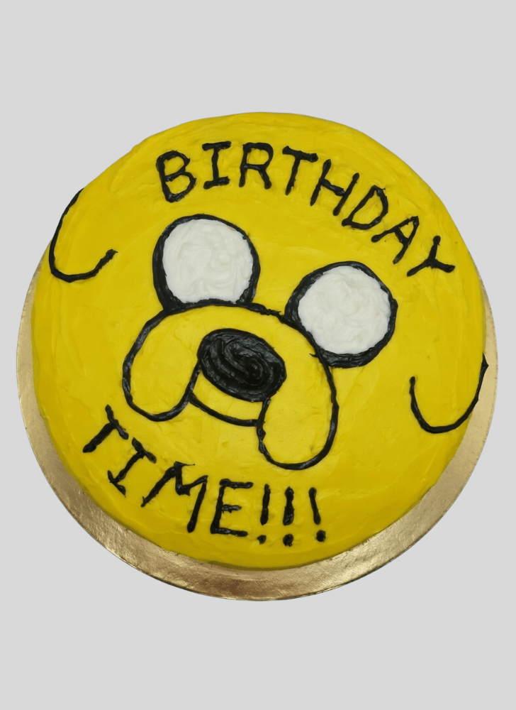 Fine Jake The Dog Cake