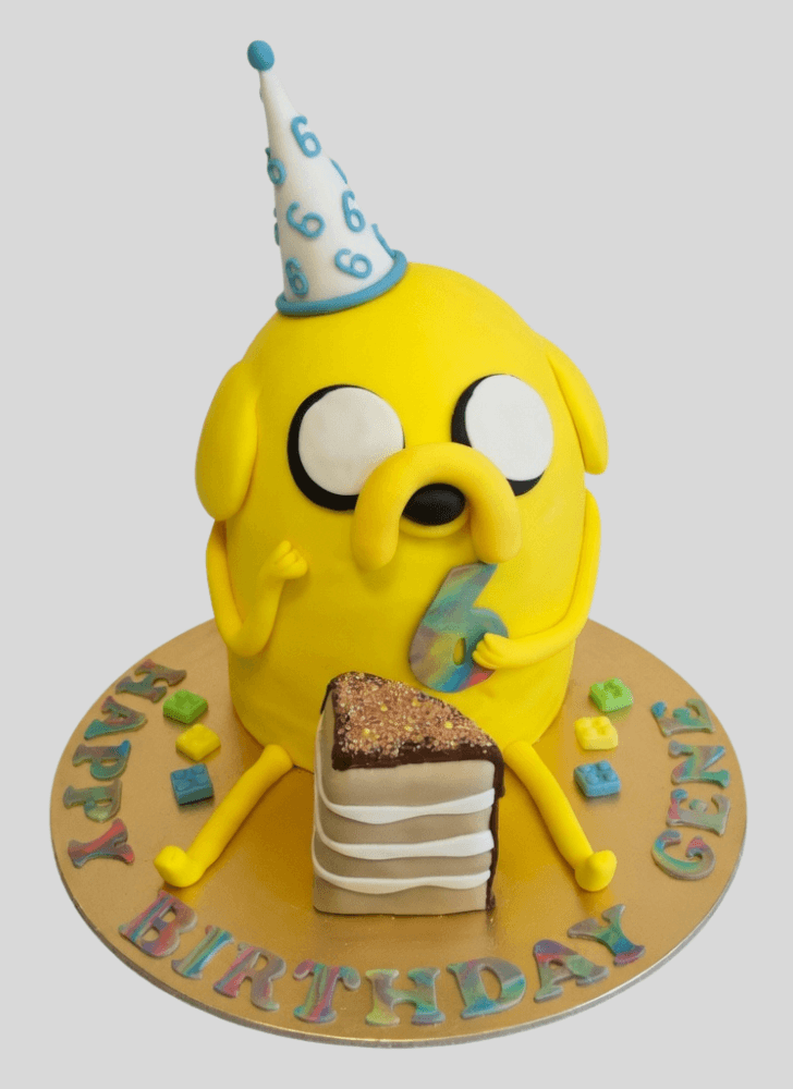 Gorgeous Jake The Dog Cake