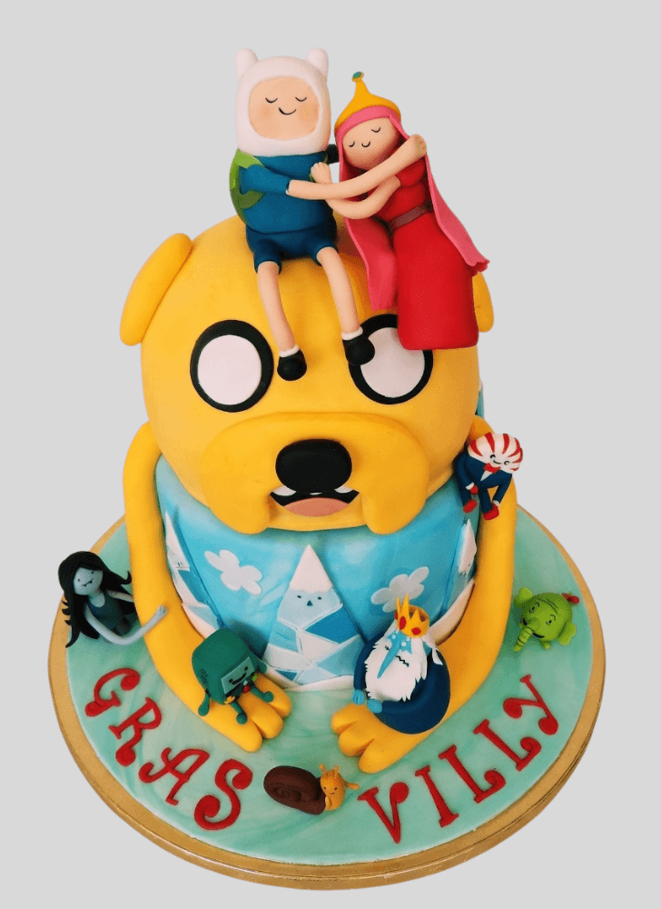 Magnetic Jake The Dog Cake