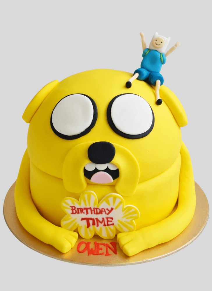 Pleasing Jake The Dog Cake