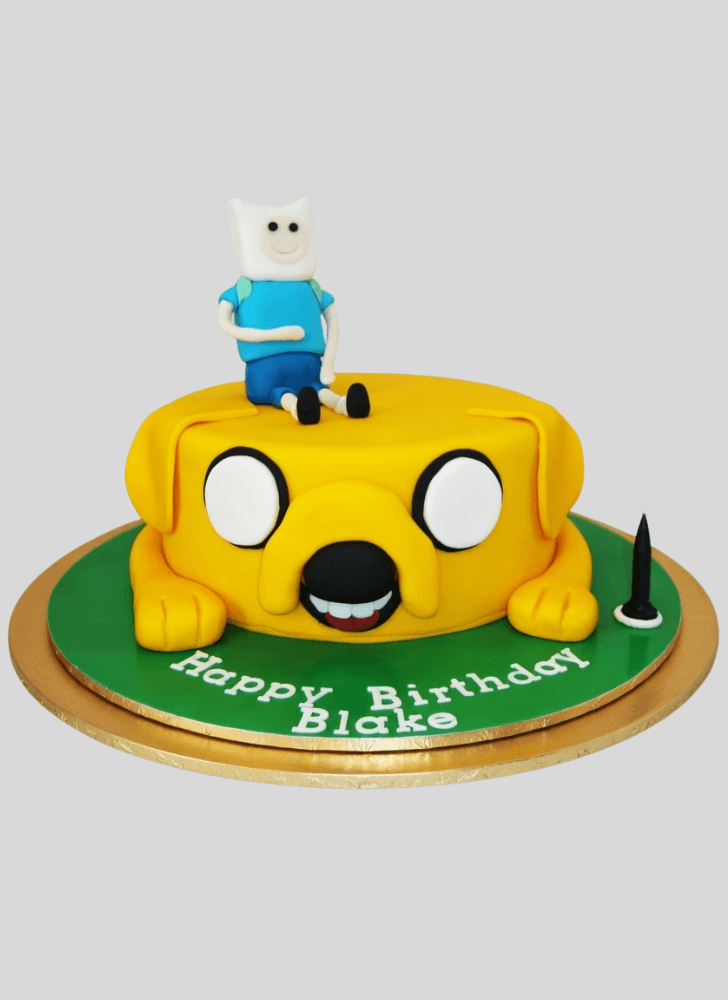 Pretty Jake The Dog Cake