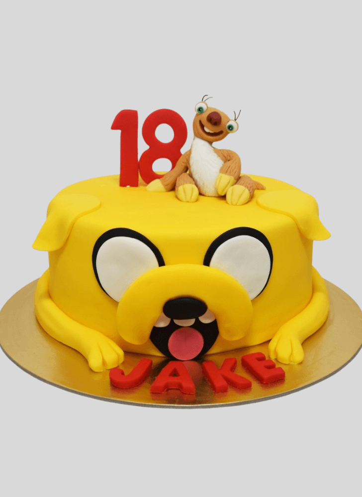 Ravishing Jake The Dog Cake