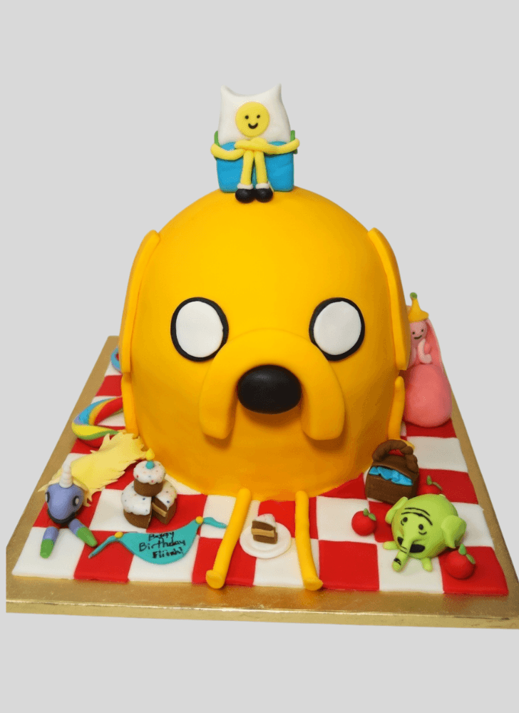 Shapely Jake The Dog Cake