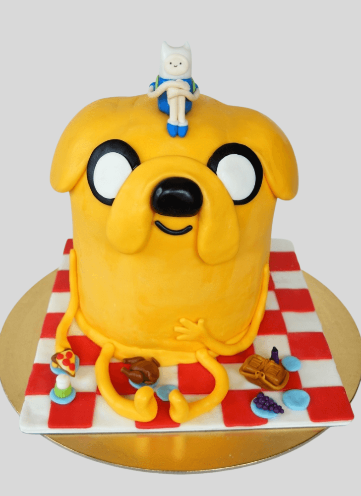 Slightly Jake The Dog Cake