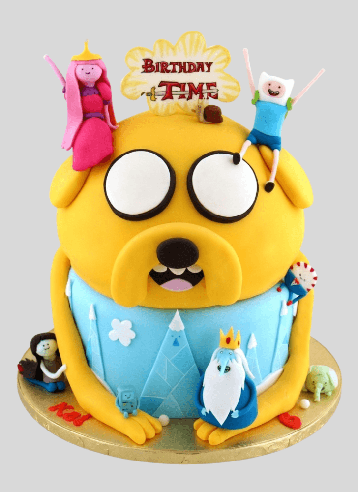 Superb Jake The Dog Cake
