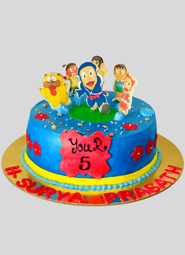 Appealing Ninja Hattori Cake