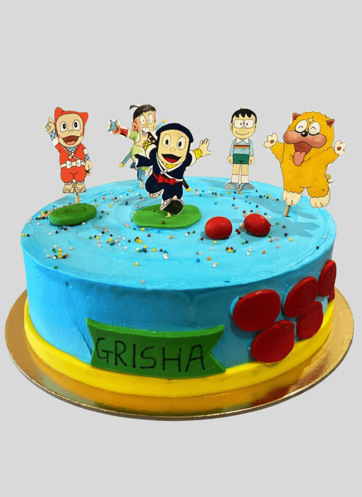 Beauteous Ninja Hattori Cake