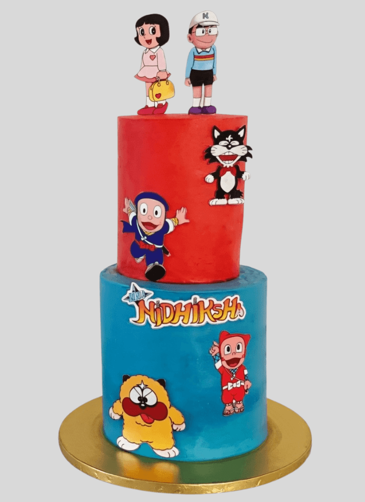 Bewitching Ninja Hattori Cake