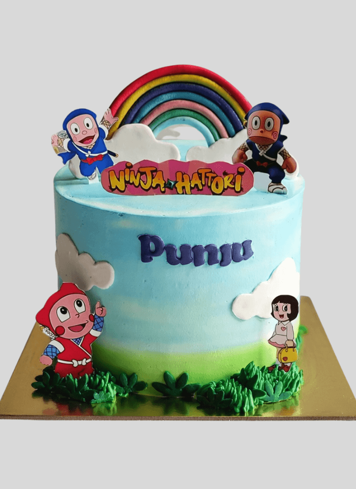 Classy Ninja Hattori Cake