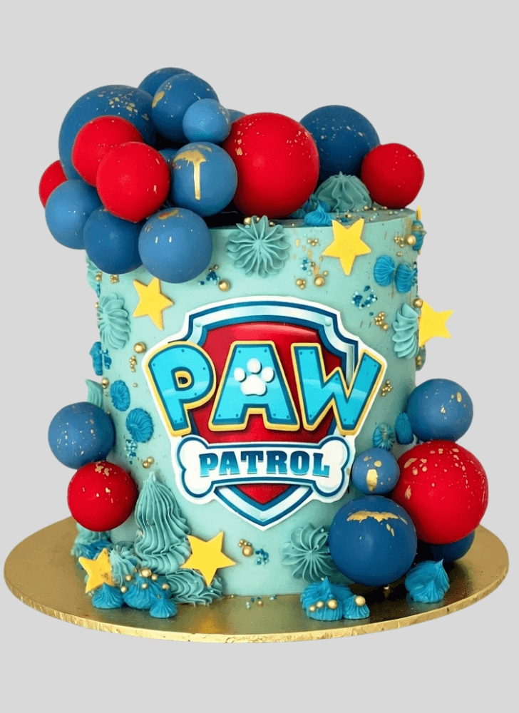 Radiant Paw Patrol Cake